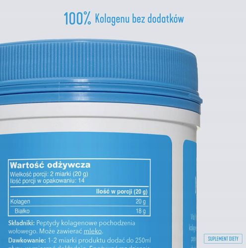 Vital Proteins Collagen Peptides Suplement diety smak neutralny 567g na Arena.pl