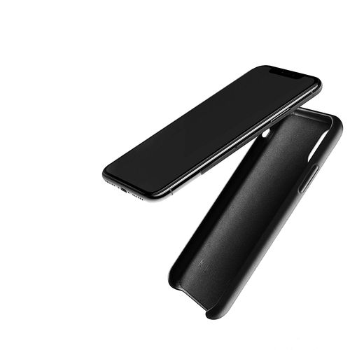 MUJJO ETUI SKÓRZANE Apple iPhone X - BLACK na Arena.pl