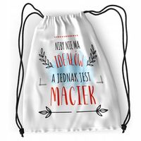 Plecak Dla Maćka Sportowy Szkolny Worek Torba Z Nadrukiem Ze Zdjęciem