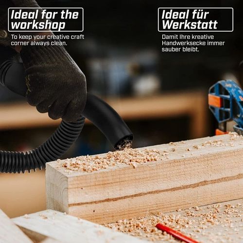 TIMBERTECH Odkurzacz przemysłowy 1300 W, 30 litrów, czerwony na Arena.pl