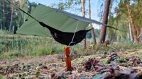 Płachta biwakowa BUSHMEN EASY Tarp 4x3m