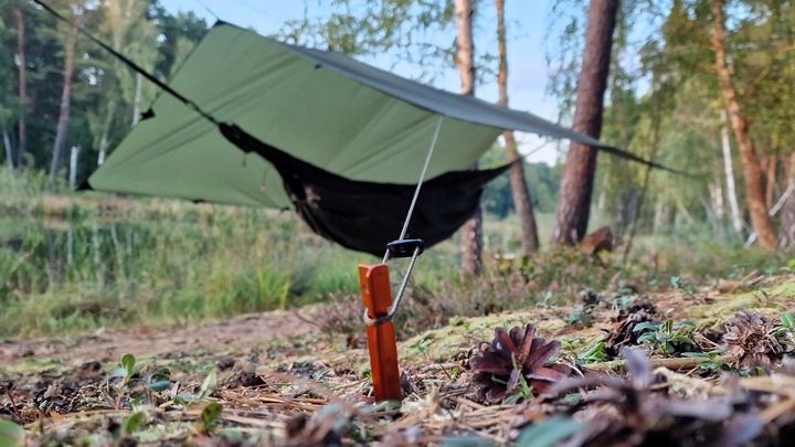 Płachta biwakowa BUSHMEN EASY Tarp 4x3m zdjęcie 2