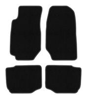 Dywaniki welurowe BASIC Ford Granada 1972-1985 sedan czarne