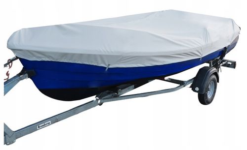 Pokrowiec plandeka osłona przykrycie na łódź łódkę wędkarską 210g 330-360 na Arena.pl