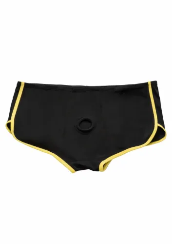 calexotics boundless brief czarno-żołte - komfortowy pas intymny m na Arena.pl