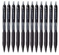 Zestaw 12szt - Długopis Automatyczny Uni Jetstream SXN-101 CZARNY