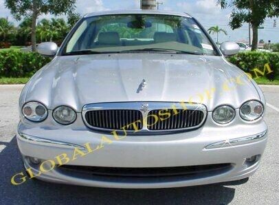 Jaguar X Type - Chromowane Listwy Grill Chrom Atrapy Zderzaka Tuning na Arena.pl