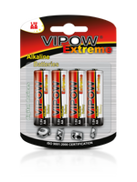 BAT0097B Baterie alkaliczne VIPOW EXTREME LR06 4s