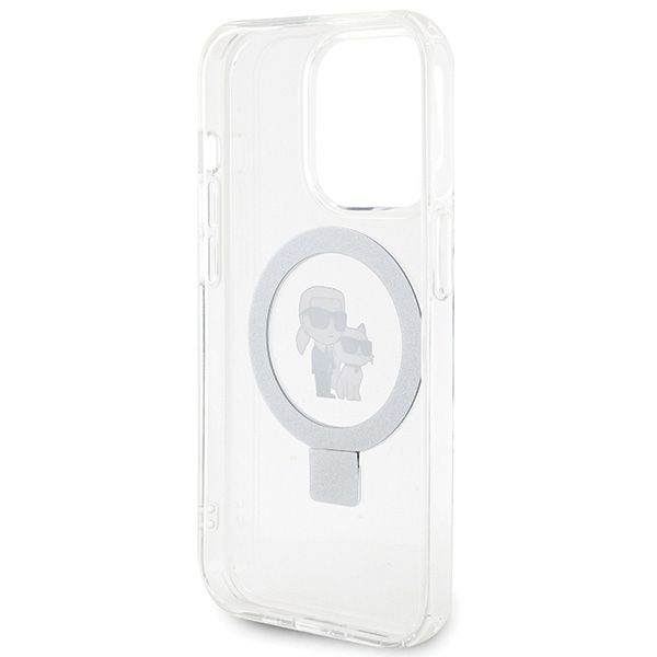 Etui Karl Lagerfeld do iPhone 15 Pro, Biały, MagSafe zdjęcie 7