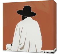 Obraz 50x50cm Rozmyślania w Oddali