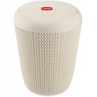 Curver Kosz Łazienkowy Na Śmieci Uchylny 6L Krem