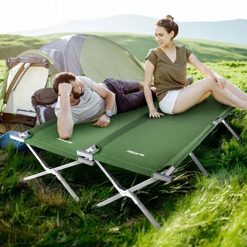 ŁÓŻKO POLOWE TURYSTYCZNE SKŁADANE KANADYJKA LEŻAK PRZENOŚNY OUTTEC na Arena.pl