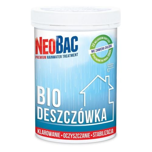 NeoBac Bio Deszczówka Klarowanie Wody 6000 L 1kg | OCZYSZCZANIE na Arena.pl