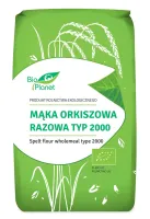 MĄka Orkiszowa Razowa TYP 2000 BIO 500 g - BIO Planet
