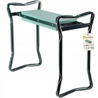 KLĘCZNIK OGRODOWY SKŁADANY TABORET KRZESŁO SKŁADANY DO OGRODU STOŁEK 2w1