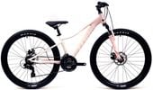 Rower 26 STORM QUEEN 2D 15" PUDROWO RÓŻOWO BIAŁY POŁYSK Shimano Aluminiowy