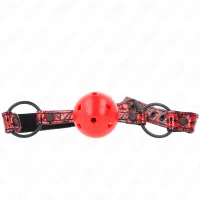 kink diamond ball gag model 1 silikonowy 4,5 cm regulowany 42-60 cm