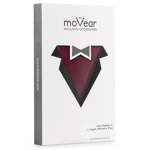 moVear flipSide C etui do Apple iPhone 6 Plus, 6s Plus | 100% Skóra na Arena.pl