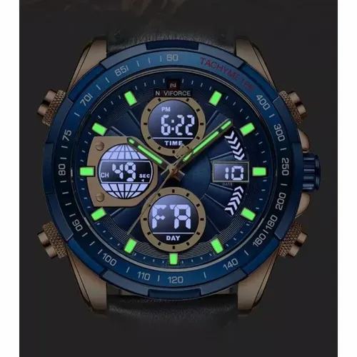 ZEGAREK MĘSKI NAVIFORCE NF9197L RG/BE/BE + BOX na Arena.pl