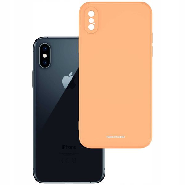 Spacecase Silicone Case Iphone X/Xs Orange zdjęcie 2