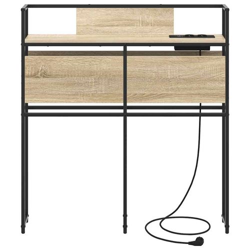 Zagłówek do przechowywania z półką dąb sonoma 100 cm na Arena.pl