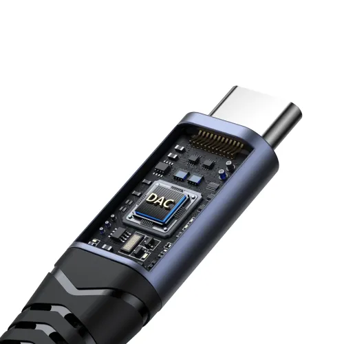 adapter dac 2w1 joyroom sy-c03 usb-c do 2x usb-c - czarny na Arena.pl