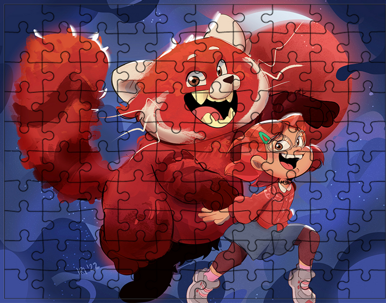 Puzzle Turning Red - To nie wypanda zdjęcie 1