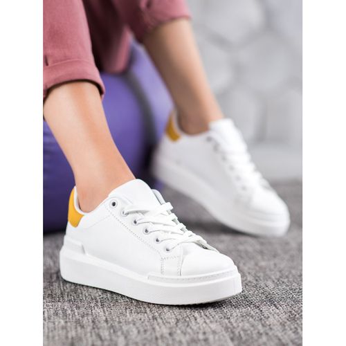 Białe Sneakersy Na Platformie r.39 na Arena.pl