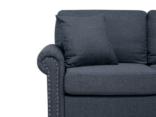 Sofa 3-osobowa ciemnoszara OTRA na Arena.pl