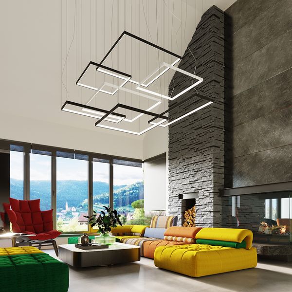 Żyrandol TUULA M biały LED 4000K zdjęcie 10