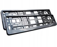 2szt Ramki pod tablice rejestracyjną CARBON KARBON