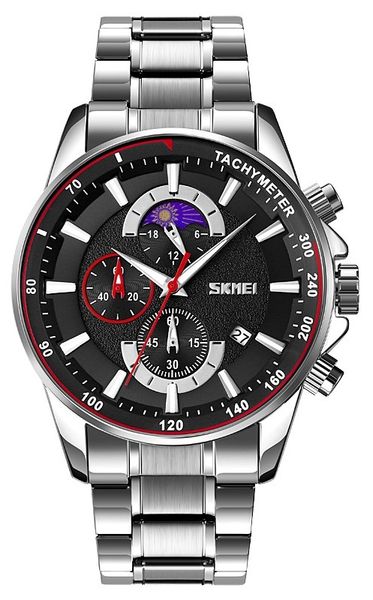 zegarek męski skmei 9250sibk + box zdjęcie 1