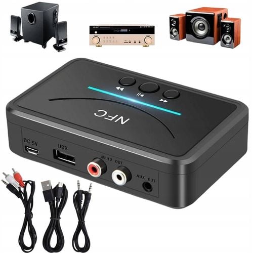 ADAPTER BLUETOOTH DO WIEŻY WZMACNIAC HiFi AUX CHINCH JACK ODBIORNIK na Arena.pl