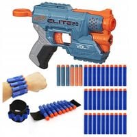 Pistolet NERF VOLT ELITE 2.0 +celownik laserowy + DODATKI STRZAŁKI OPASKA
