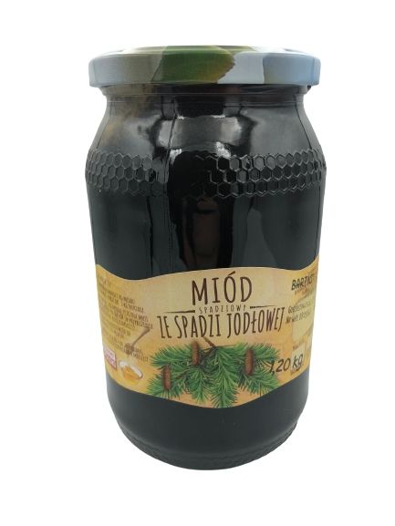Miód Spadziowy Iglasty Jodłowy zdjęcie 1