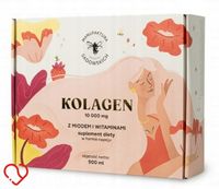 Kolagen Premium 10 000 mg Pasieka Sadowskich Sadowscy Shoty 30x30ml