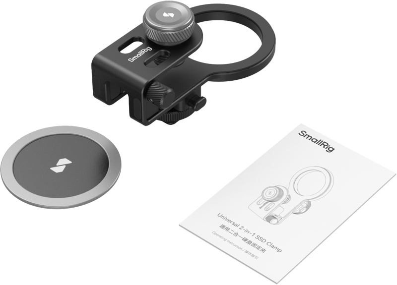 Smallrig 4779 Uniwersalny zacisk SSD 2w1 zdjęcie 5