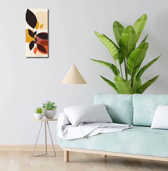 Obraz 20x50cm Brzask Złota zdjęcie 2