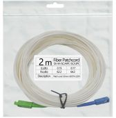 Patchcord światłowód kabel SC/APC-SC/UPC 2m simple