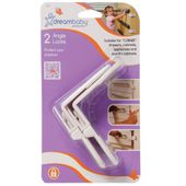 Dreambaby Zamknięcie zabezpieczające kątowe 2 sztuki