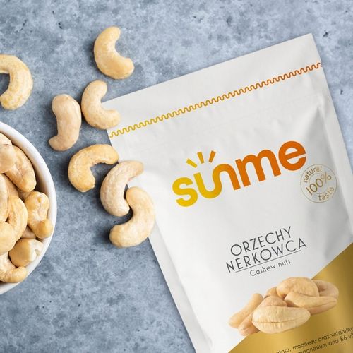 Orzechy nerkowca cały 1kg ORZECH NERKOWCA NERKOWCE CAŁE wysoka JAKOŚĆ 1000g na Arena.pl