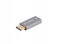 2 x ADAPTER DISPLAYPORT 1.2 (M) -> HDMI 2.0 (F) 4K 60Hz SREBRNY AD-DP-HD-01