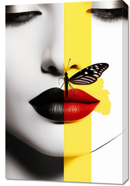 Obraz 60x90cm Motyla Piękność zdjęcie 1