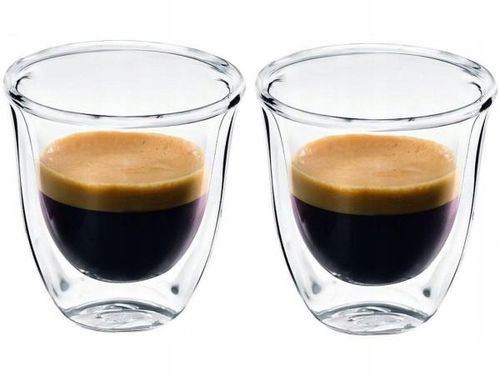 Delonghi Termiczne filiżanki / szklanki do espresso 2 szt. 90ml DLSC310 na Arena.pl