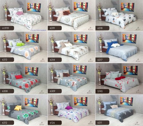 Pościel ELWAY 180x200 Bawełna Satynowa NOWE WZORY na Arena.pl