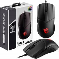 Myszka przewodowa MSI Clutch GM41 optyczna 16000 dpi