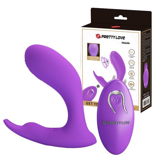 Pretty Love - Idabelle Purple,12 Vibration Functions 12 Pulse Wave Settings na Arena.pl