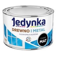 emalia alkidowa do drewna i metalu czarny mat 0,36l - 5emal.czm0,4