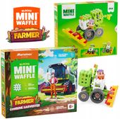 Marioinex klocki WAFFLE mini FARMER - Kombajn, 60 elementów