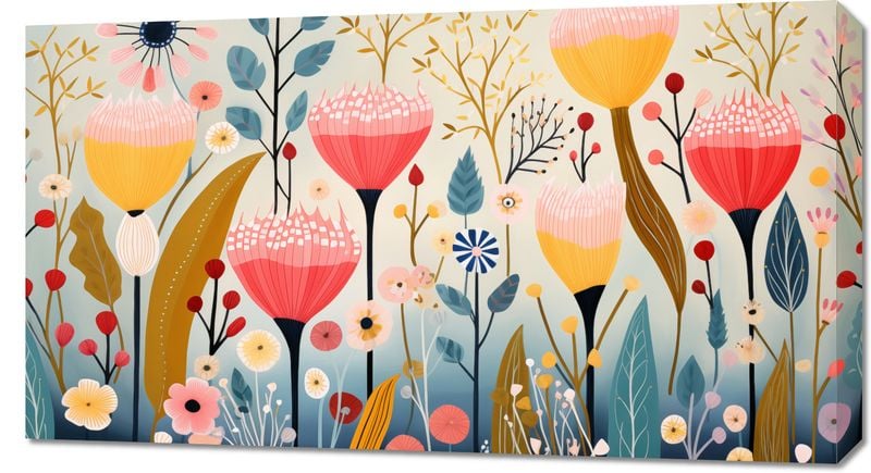 Obraz 90x50cm Ogród Marzeń zdjęcie 1